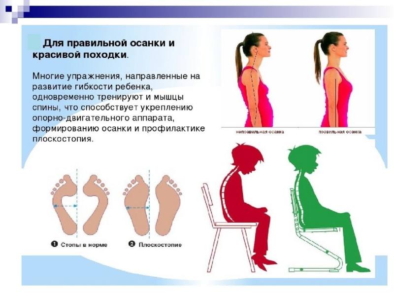 Упражнения для сохранения правильной осанки - 4
