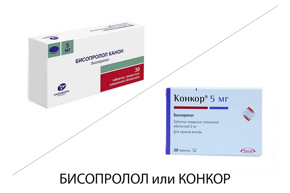 Бисопролол или Конкор - что лучше?