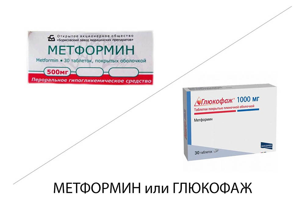 Метформин или Глюкофаж - что лучше?