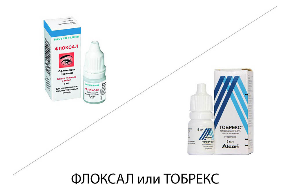 Флоксал или Тобрекс - что лучше?