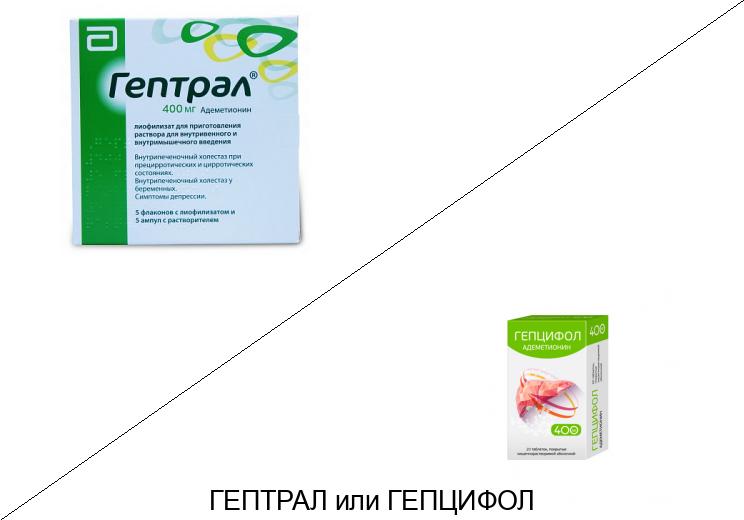 Что лучше Гепцифол или Гептрал?