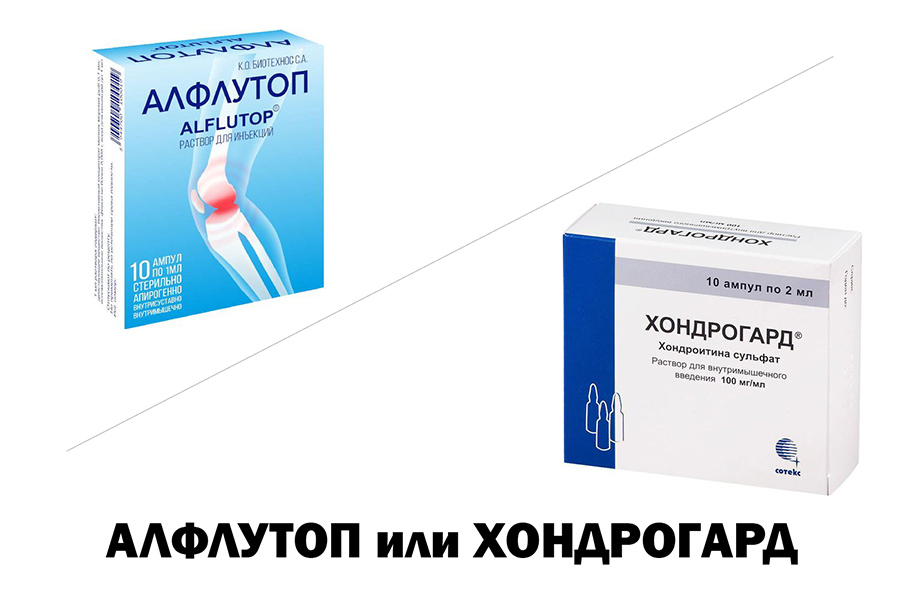 Алфлутоп или Хондрогард - что лучше?