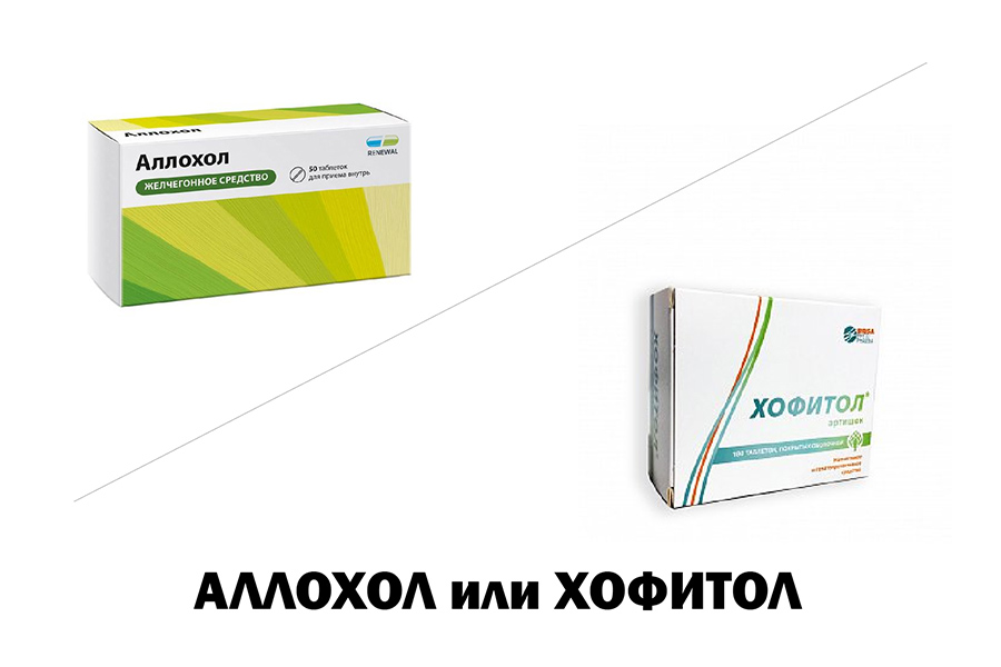 Аллохол или Хофитол - что лучше?