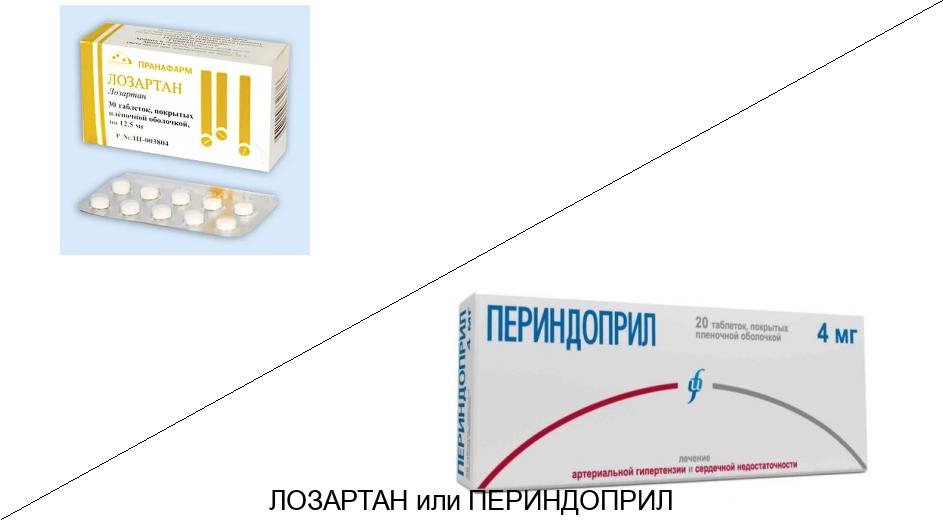 Что лучше Лозартан или Периндоприл?