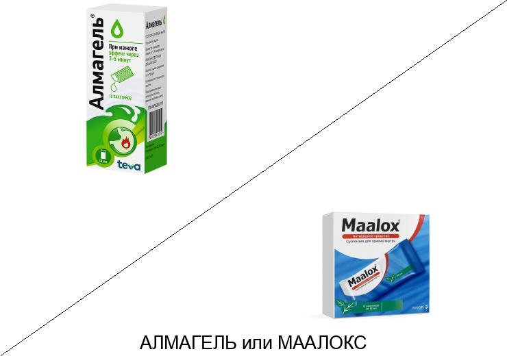Что лучше Алмагель или Маалокс?