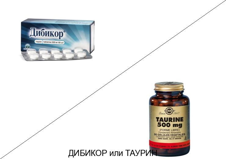 ДИБИКОР или ТАУРИН - 1 ДИБИКОР или ТАУРИН - 1