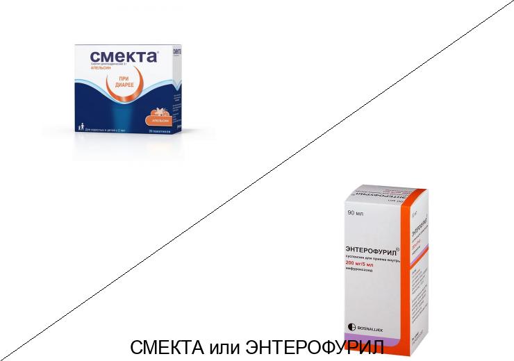 Что лучше Энтерофурил или Смекта? Что лучше Энтерофурил или Смекта?