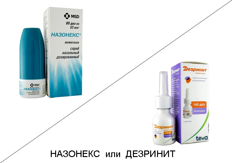 Что лучше Назонекс или Дезринит? Что лучше Назонекс или Дезринит?