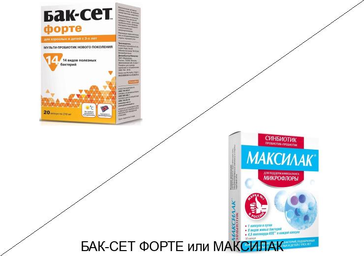 Что лучше Бак-сет форте или Максилак?