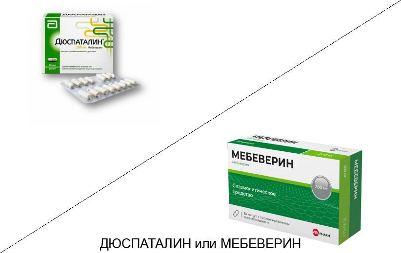 Что лучше Дюспаталин или Мебеверин?