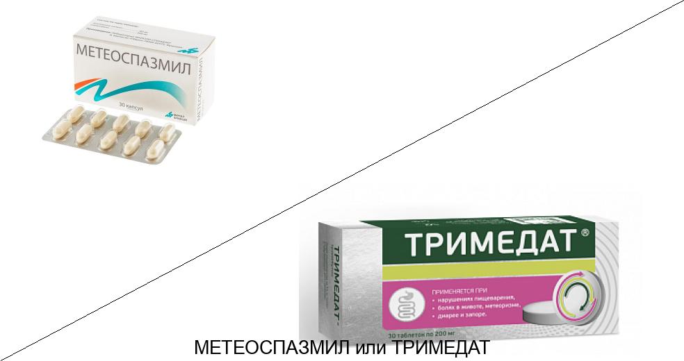 Что лучше Метеоспазмил или Тримедат?