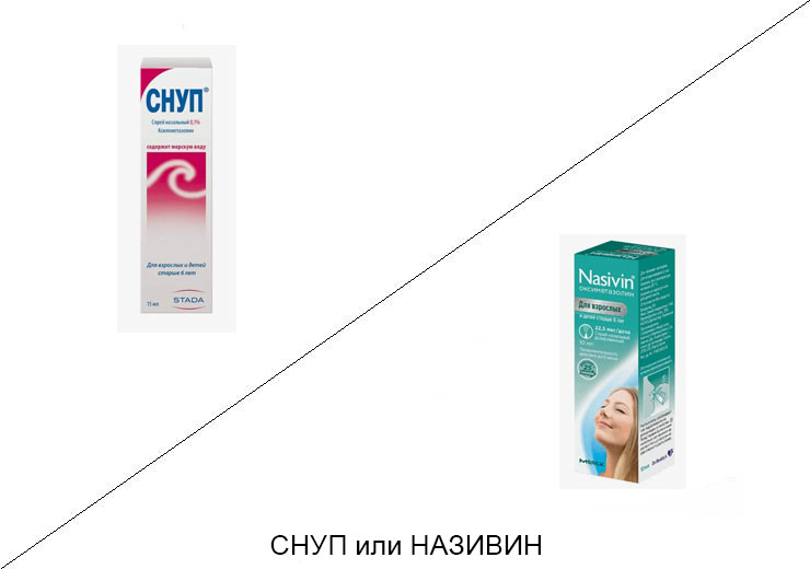 Что лучше Снуп спрей или Називин?