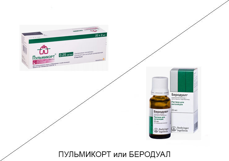 Пульмикорт или Беродуал: что лучше и в чём разница
