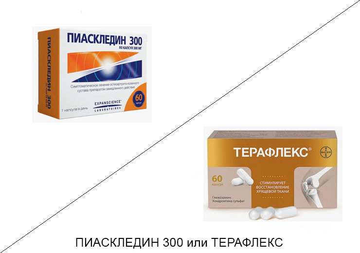 Пиаскледин или Терафлекс: что лучше и в чём разница