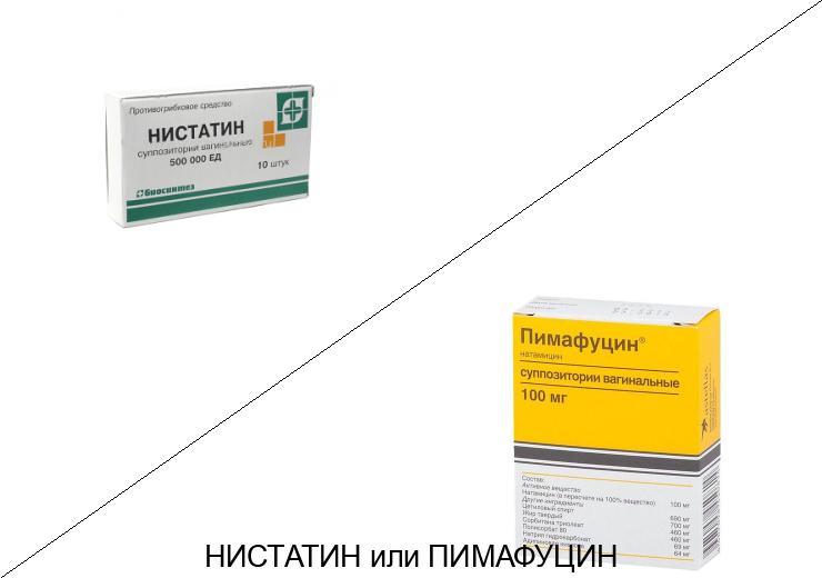 Нистатин или Пимафуцин: что лучше и в чём разница Нистатин или Пимафуцин: что лучше и в чём разница