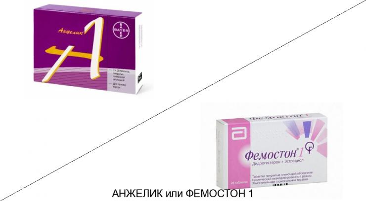Фемостон или Анжелик: что лучше и в чём разница