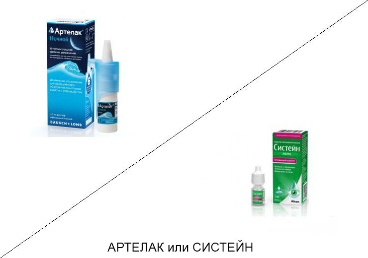 Систейн или Артелак: что лучше и в чём разница Систейн или Артелак: что лучше и в чём разница