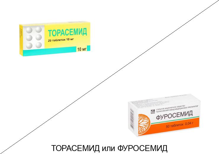 Торасемид или Фуросемид: что лучше и в чём разница