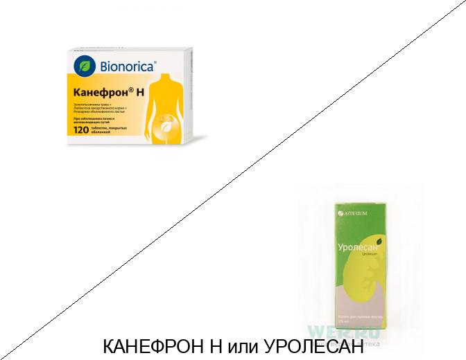 Уролесан или Канефрон: что лучше и в чём разница
