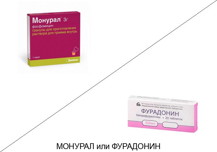 Монурал или Фурадонин: что лучше и в чём разница