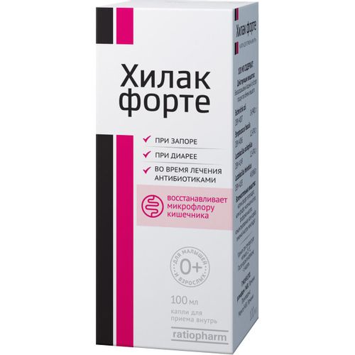 Хилак форте: инструкция по применению