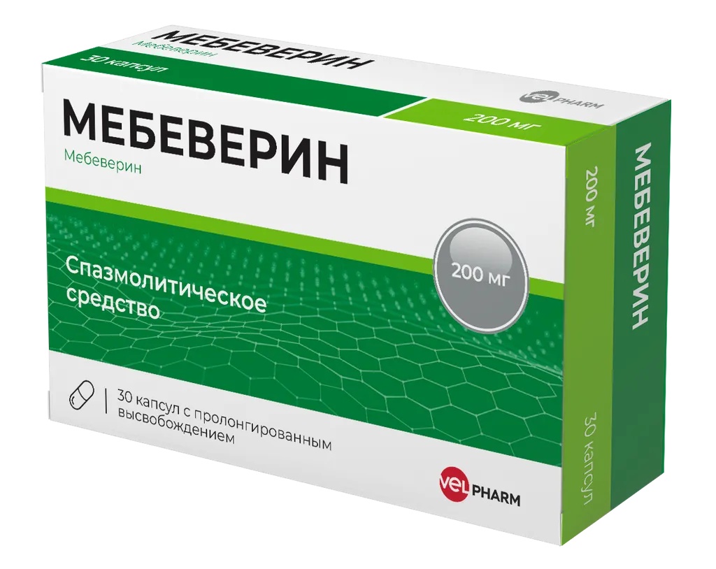 Мебеверин: инструкция по применению