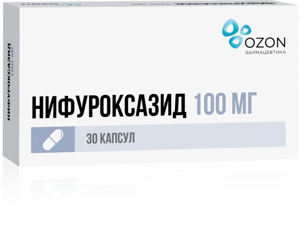 Нифуроксазид: инструкция по применению