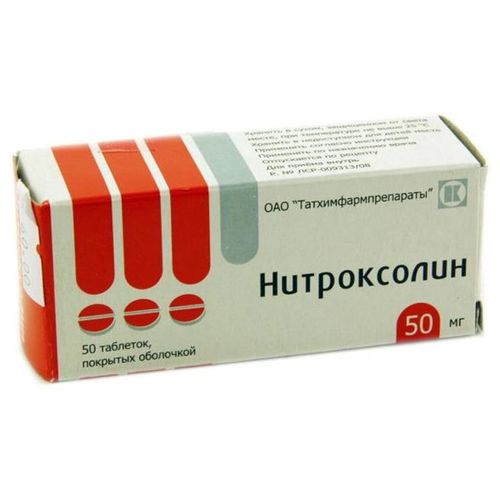 Нитроксолин: инструкция по применению