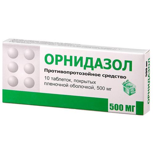 Орнидазол: инструкция по применению