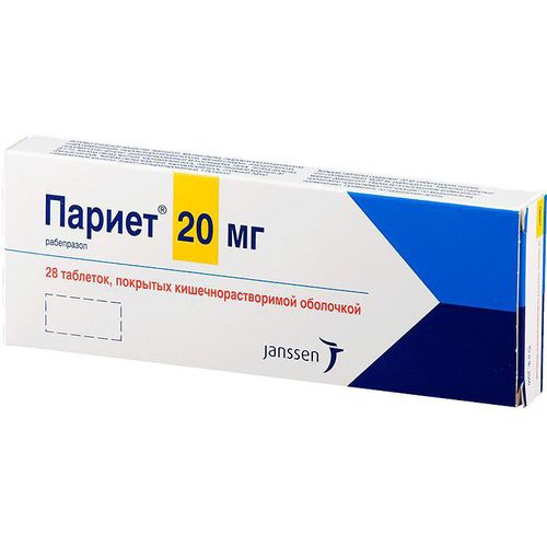 Париет: инструкция по применению