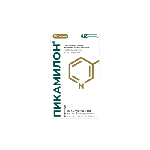 Пикамилон: инструкция по применению