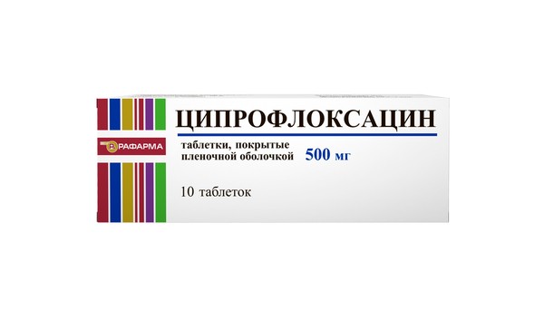 Ципрофлоксацин: инструкция по применению