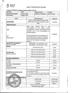 1037-Сертификат Триттико, таблетки с пролонг высвобождением 150 мг 20 шт-5