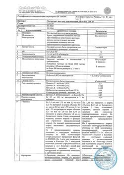 10749-Сертификат Метортрит, раствор для инъекций 10 мг/мл 1,5 мл шприцы 1 шт-8