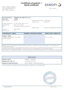 108-Сертификат Депакин Хроносфера, гранулы с пролонг высвобождением 250 мг пакетики 30 шт-11