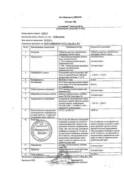 11210-Сертификат Аллапинин, таблетки 25 мг 30 шт-15