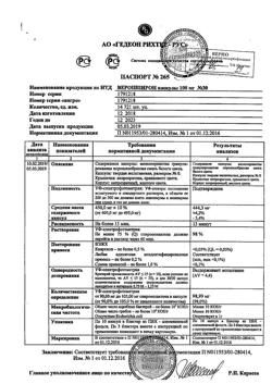 12215-Сертификат Верошпирон, капсулы 100 мг 30 шт-44