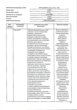 12215-Сертификат Верошпирон, капсулы 100 мг 30 шт-63