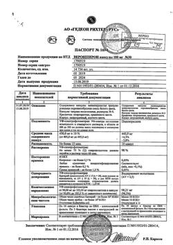 12215-Сертификат Верошпирон, капсулы 100 мг 30 шт-8