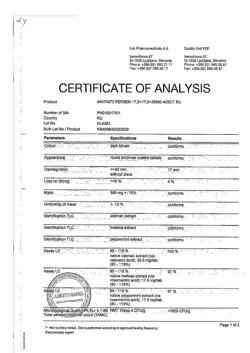 1243-Сертификат Персен, таблетки покрыт.об. 40 шт-1