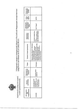 12555-Сертификат Акласта, раствор для инфузий 5 мг/100 мл 100 мл 1 шт-17