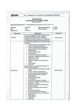 1258-Сертификат Белодерм, мазь для наружного применения 0,05 % 40 г 1 шт-7