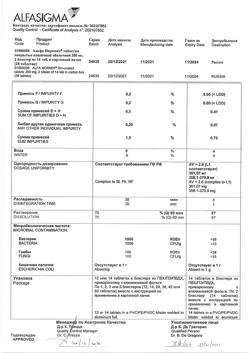 12732-Сертификат Альфа Нормикс, таблетки покрыт.плен.об. 200 мг 28 шт-2