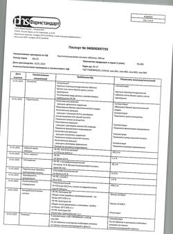 12994-Сертификат Ацетилсалициловая кислота, таблетки 500 мг 20 шт-57