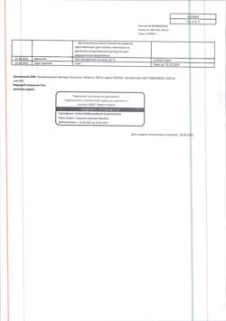 12997-Сертификат Анальгин, таблетки 500 мг 20 шт-112