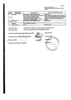 13010-Сертификат Ацетилсалициловая кислота, таблетки 500 мг 10 шт-10