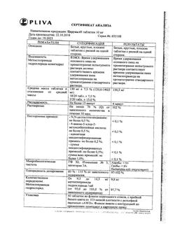 13135-Сертификат Церукал, таблетки 10 мг 50 шт-48