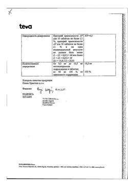 13135-Сертификат Церукал, таблетки 10 мг 50 шт-59