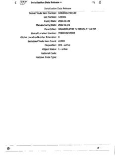 13467-Сертификат Валвир, таблетки покрыт.плен.об. 500 мг 10 шт-2