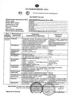 13652-Сертификат Верошпирон, капсулы 50 мг, 30 шт.-51
